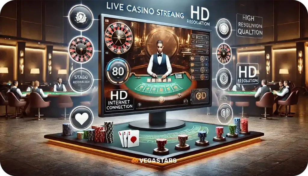 Vegastars Live Casino